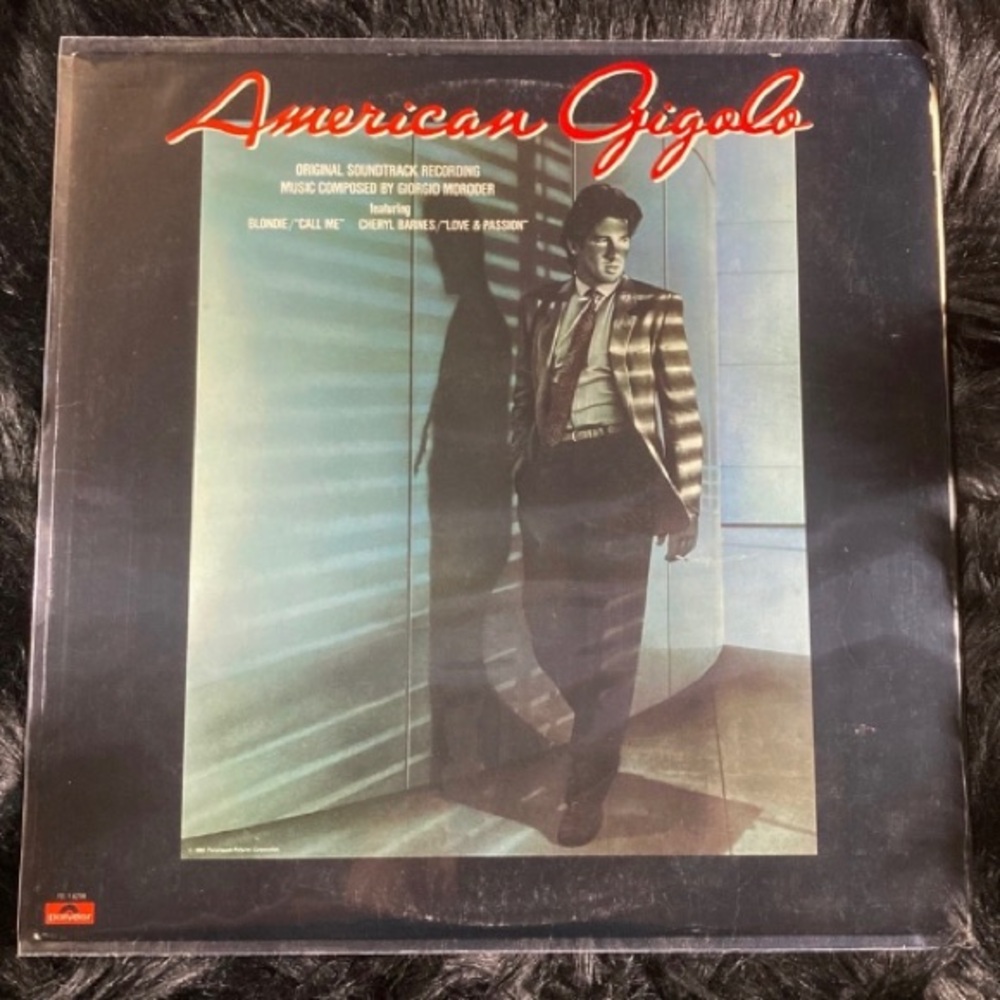 American Gigolo Vinyl Record Soundtrack 1980